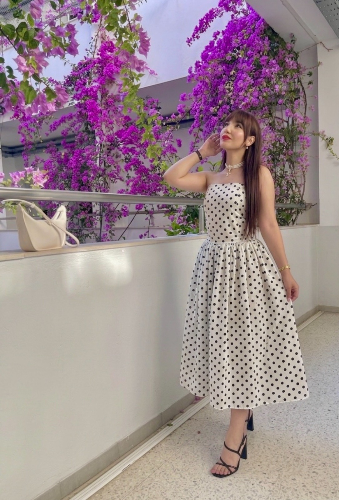 Robe polka dots