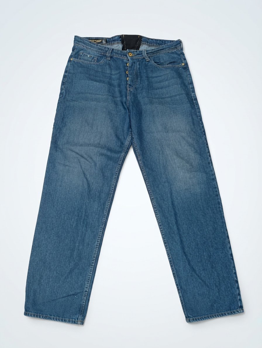Jean homme bleu classique.