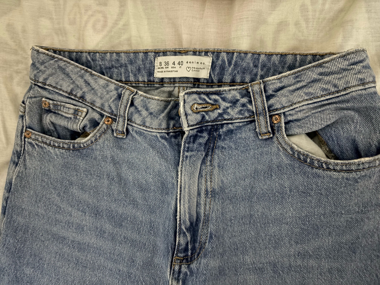 Pantalon boyfriend taille 36
