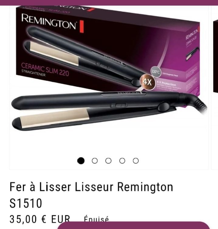 Lisseur remington 