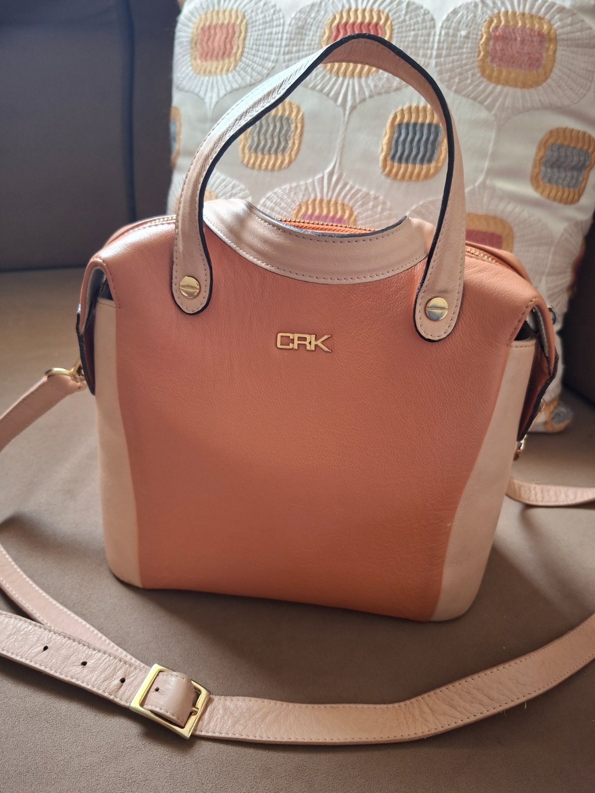 Sac crk en bicouleur 