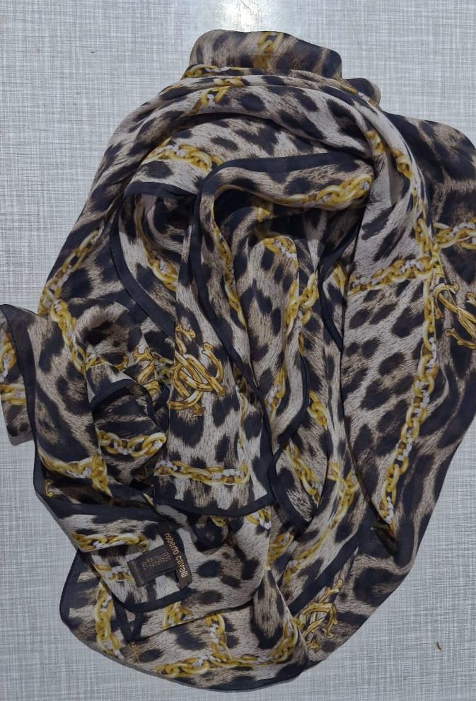 Écharpe Roberto Cavalli vintage