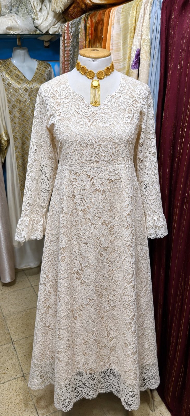 Robe dentelle 