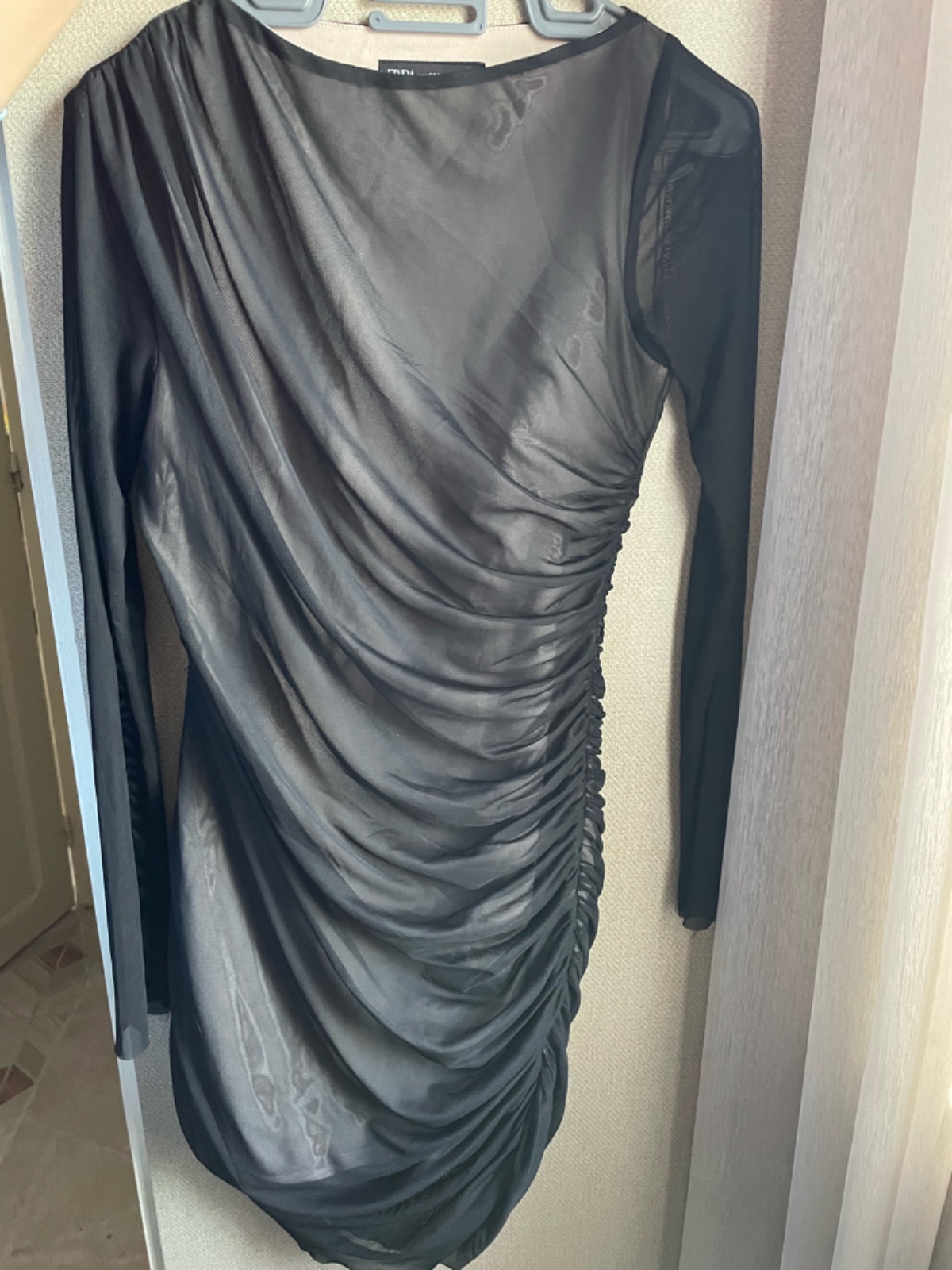 Robe noir zara 