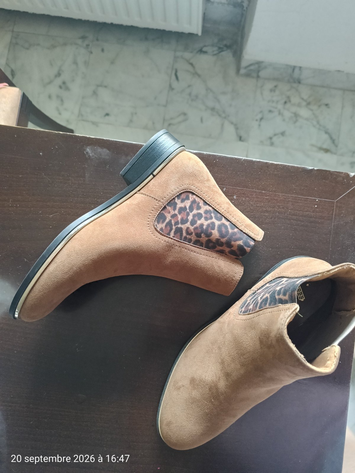 Bottines importé 