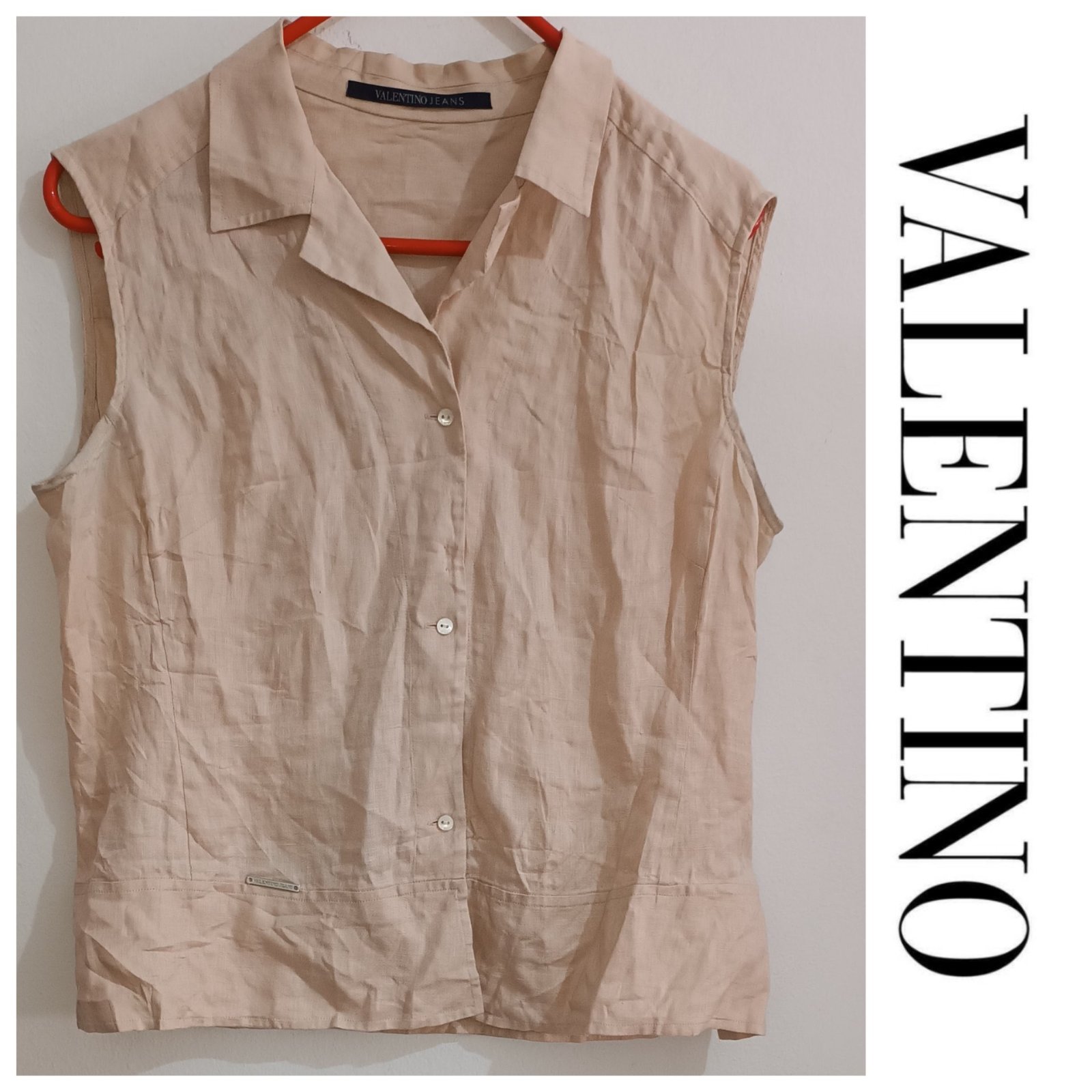 Une chemise en lin AUTHENTIQUE de la marque VALENTINO 