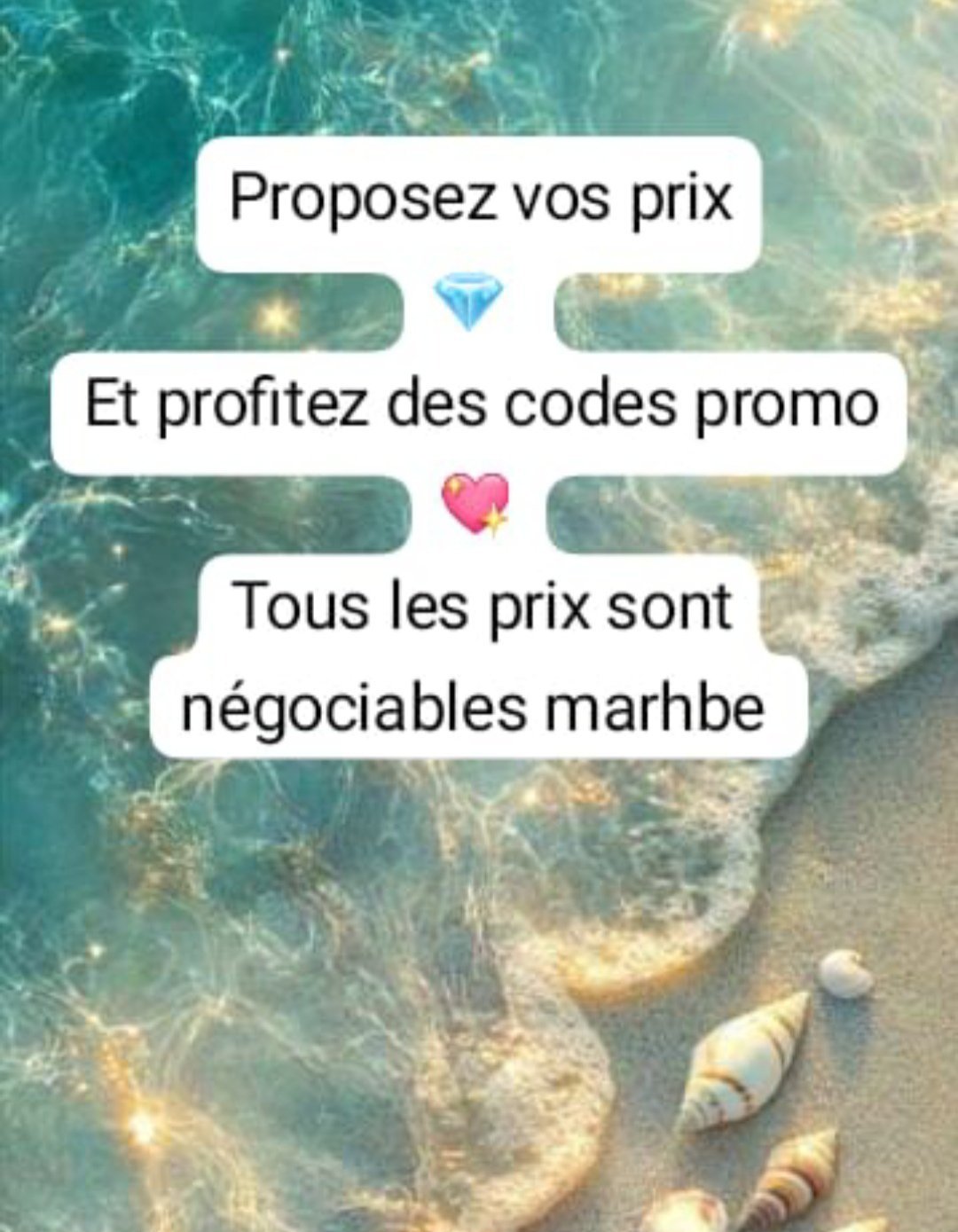 Proposez vos prix 