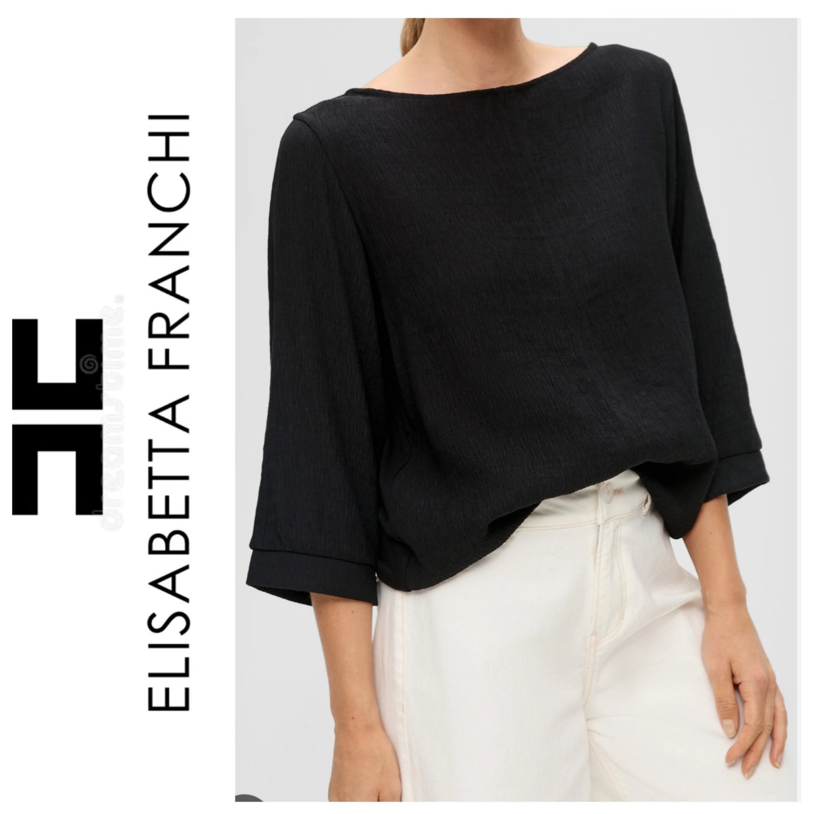 Une blouse hyper classe AUTHENTIQUE de la marque ELISABTTA FRANCHI