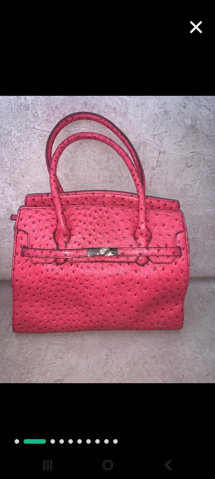Un sac modèle Burkin HERMES en cuir AUTHENTIQUE de la marque CAPRICE "PROMO"