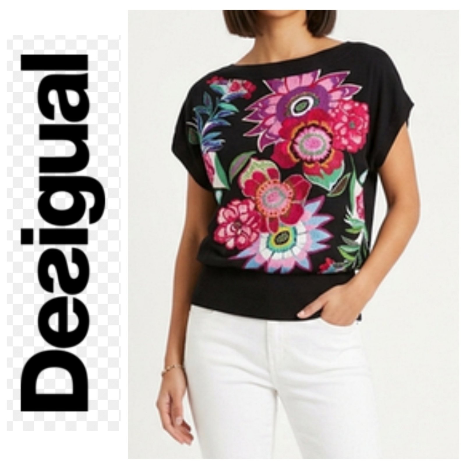 Un haut 💯 cotton de la marque DESIGUAL  "PROMO 