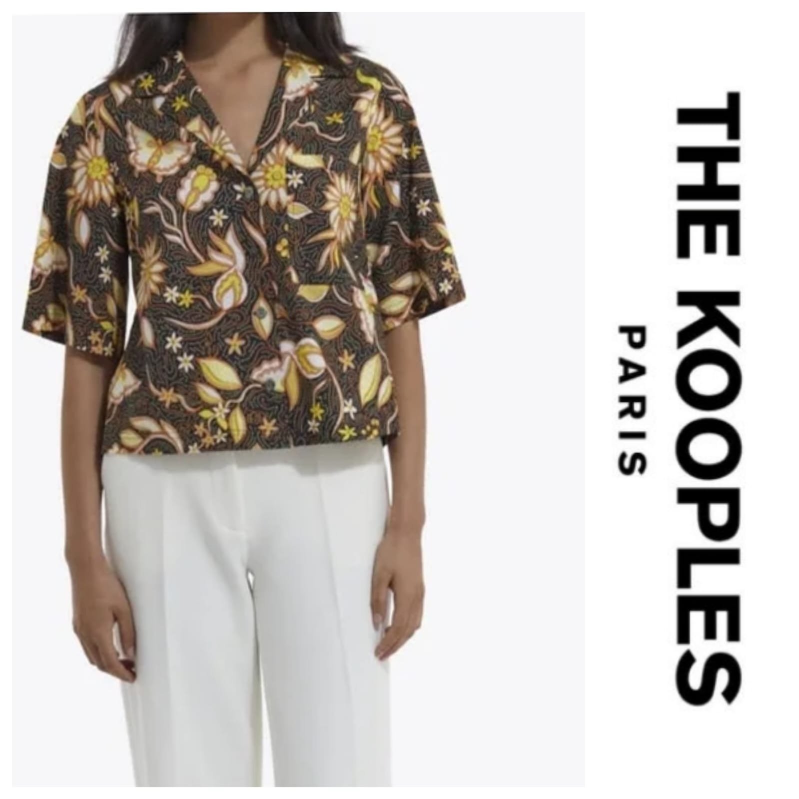 Une magnifique chemise AUTHENTIQUE de la marque THE KOOPLES "PROMO 