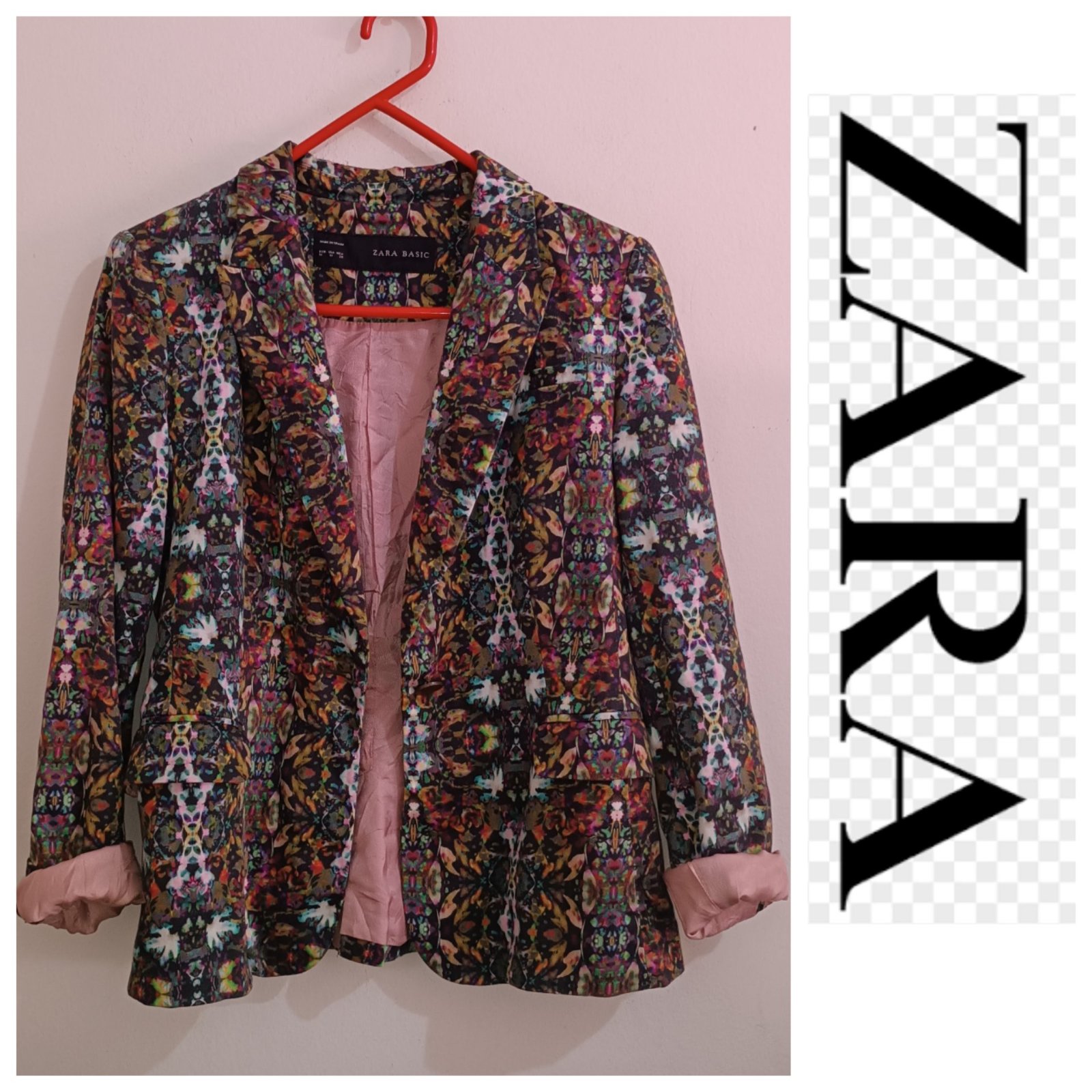 Une veste à imprimé floral de la marque ZARA "PROMO 