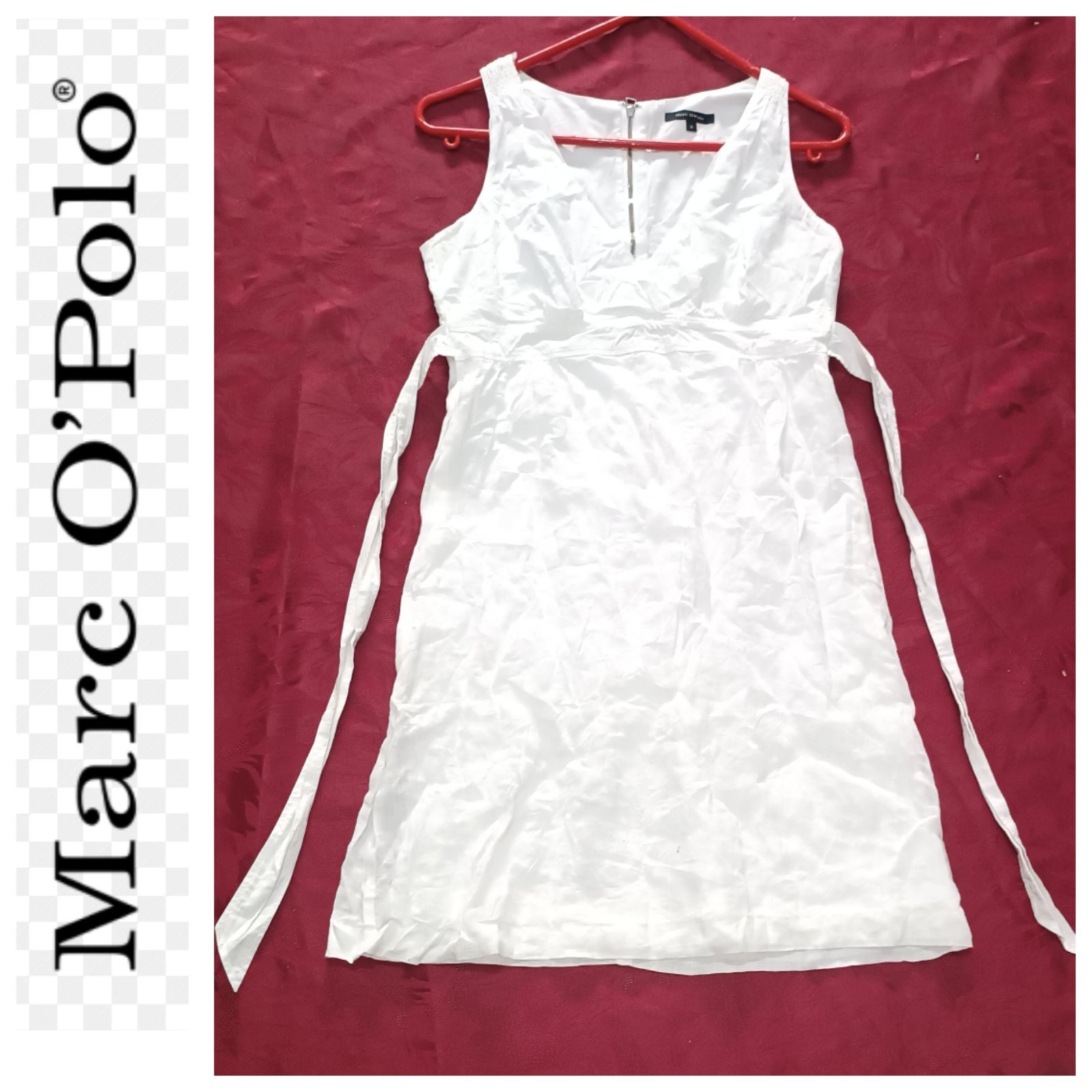 Une jolie robe en lin AUTHENTIQUE de la marque MARC'O POLO