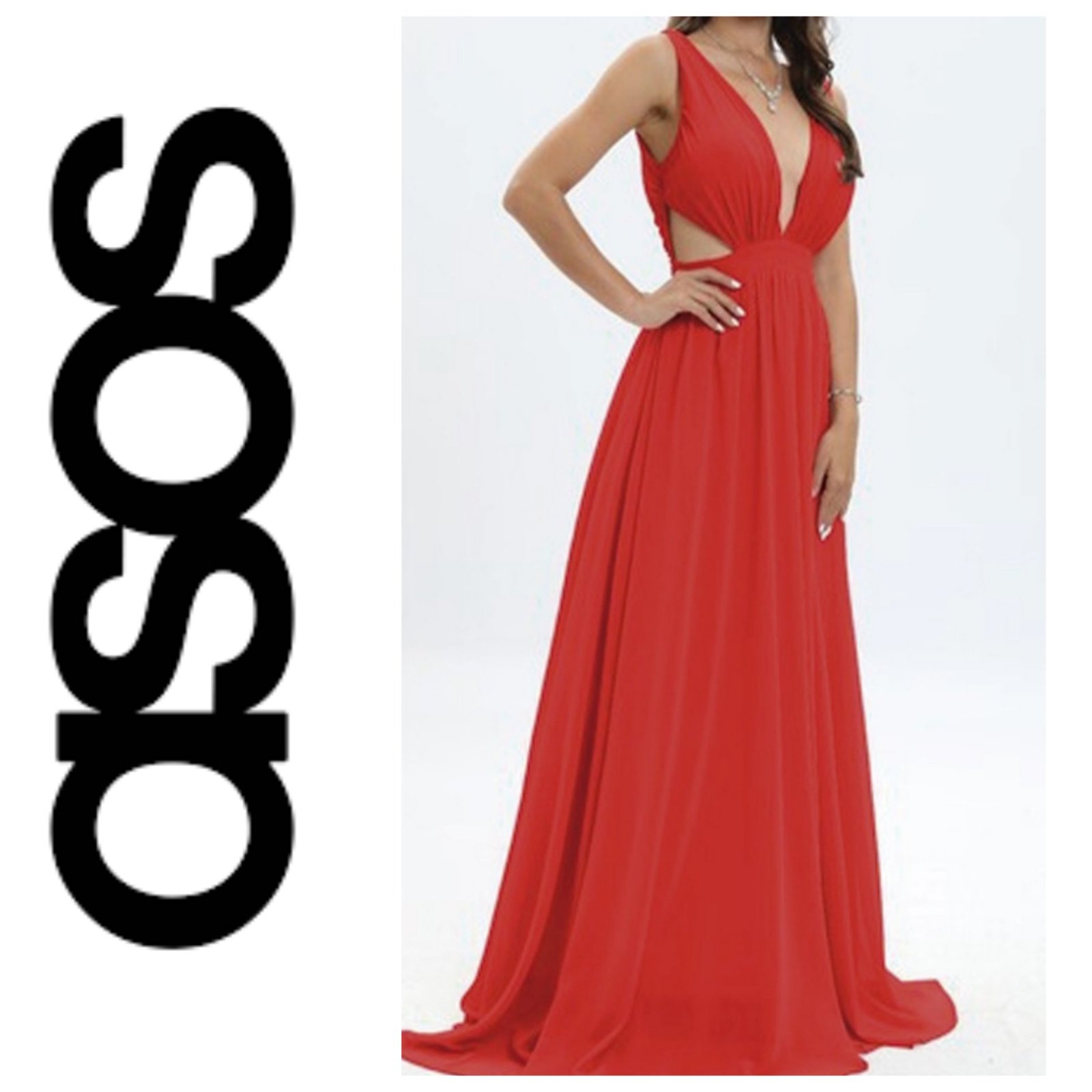 Une robe longue de la marque ASOS "PROMO  