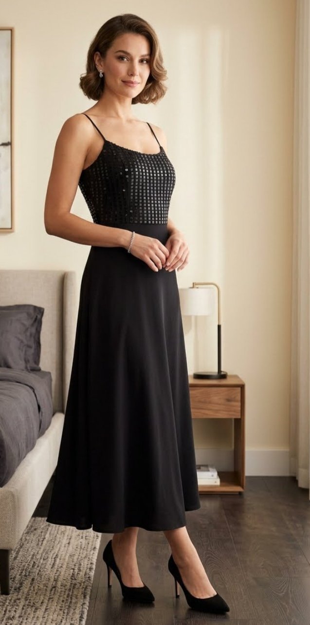 Une robe soirée hyper classe et stylée 