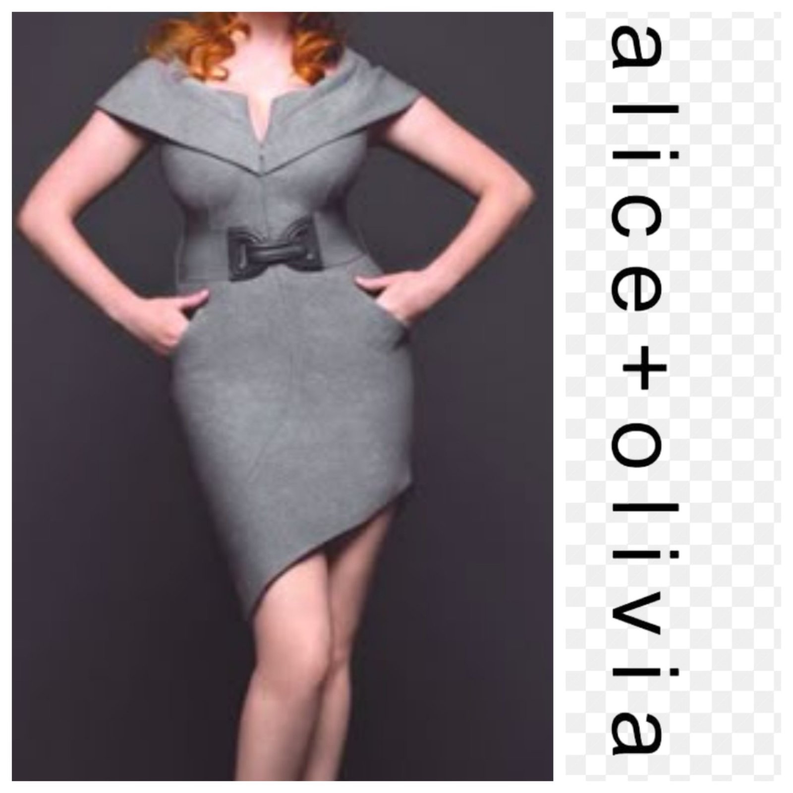 Une robe AUTHENTIQUE de la marque ALICE+OLIVIA "PROMO 