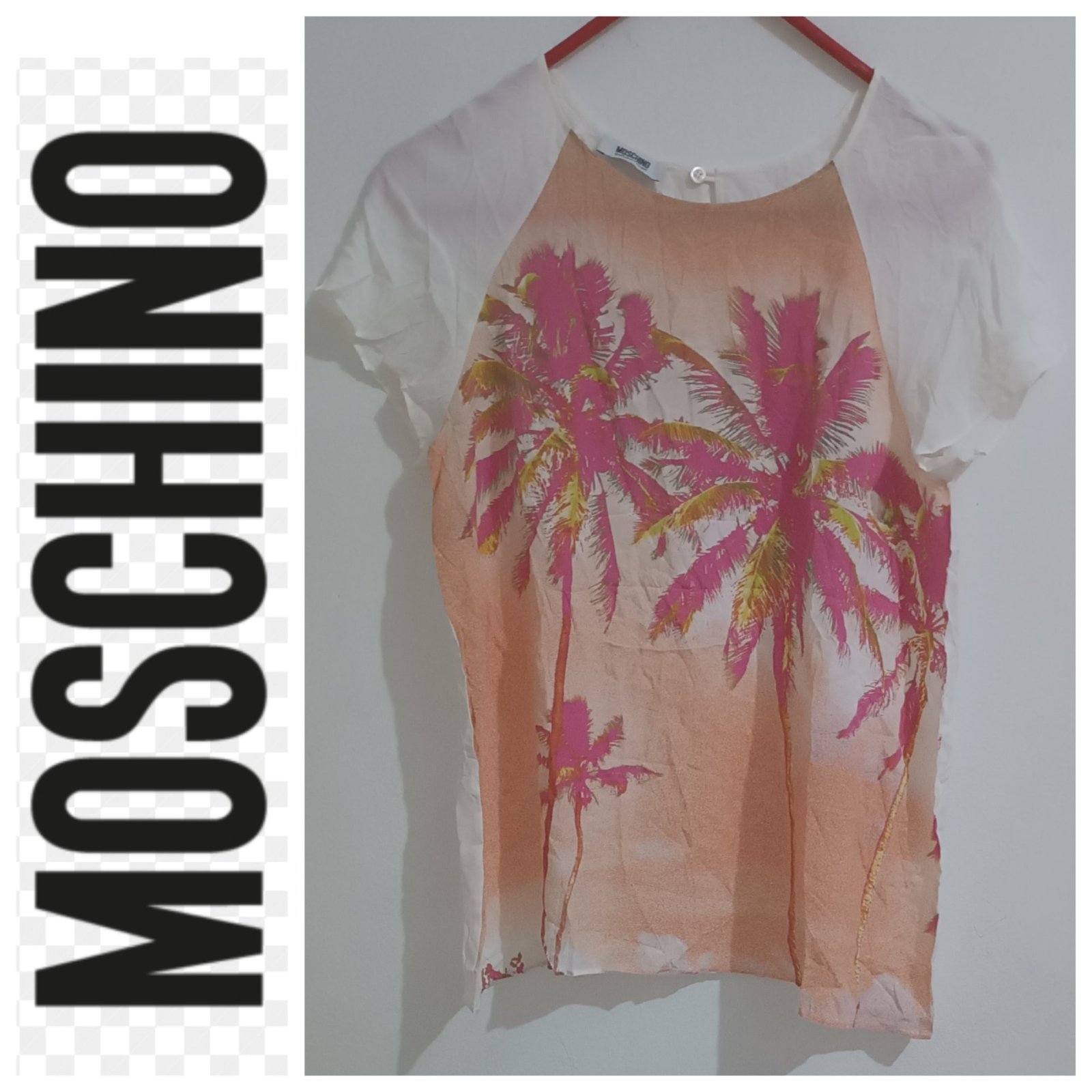 Une blouse AUTHENTIQUE de la marque MOSCHINO 