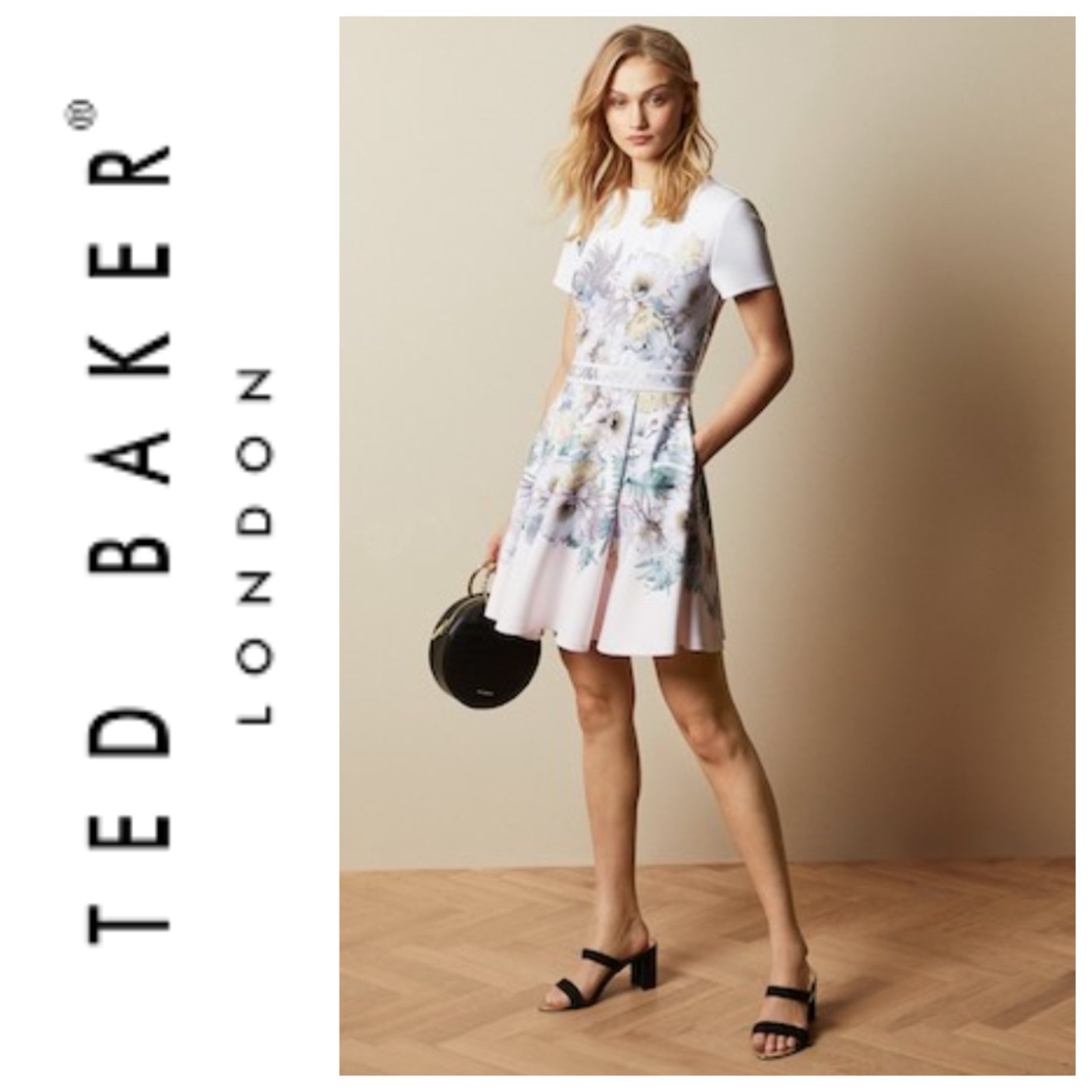 Une robe stylée AUTHENTIQUE de la marque TED BAKER