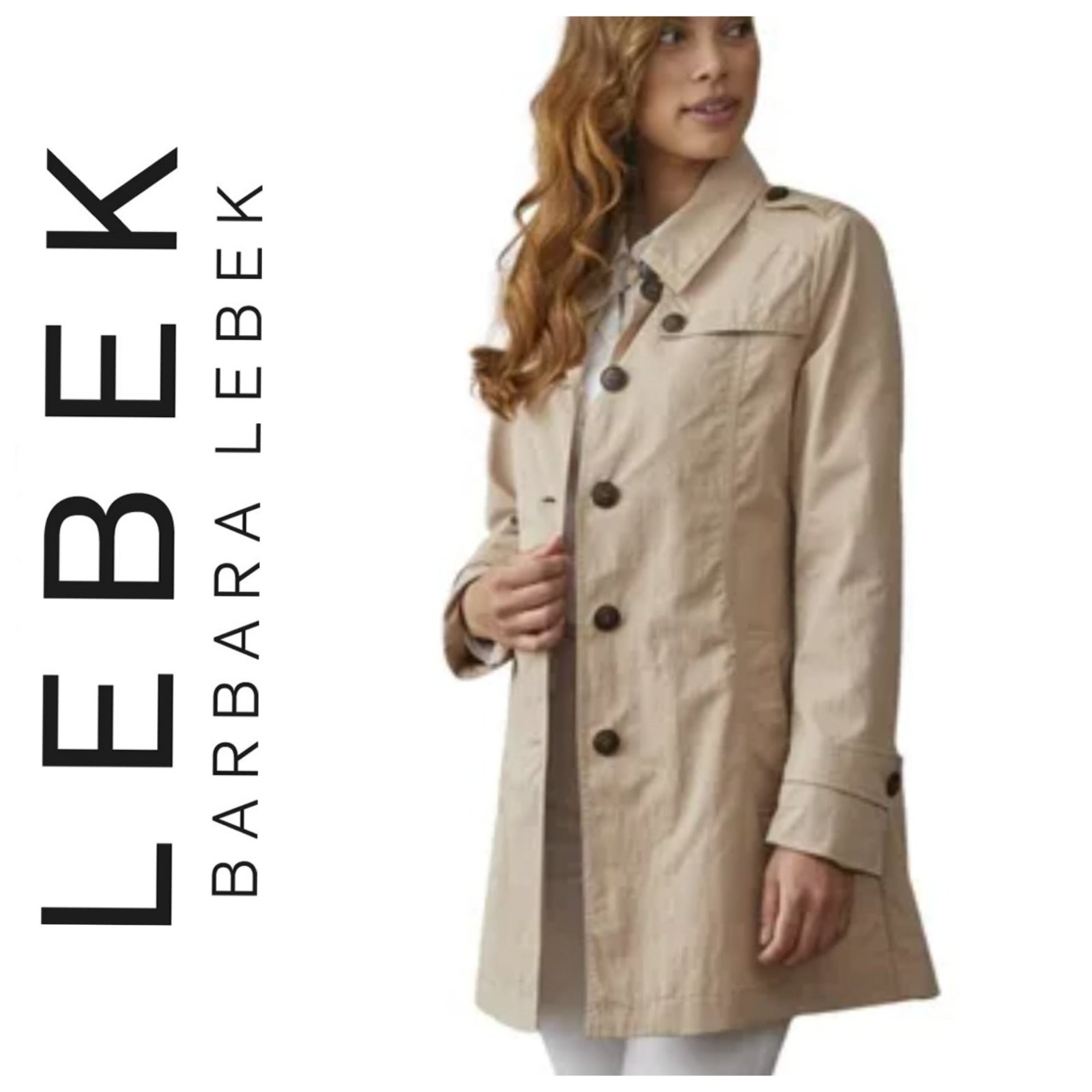 Un trench coat de la marque LEBEK BARBARA "PROMO 