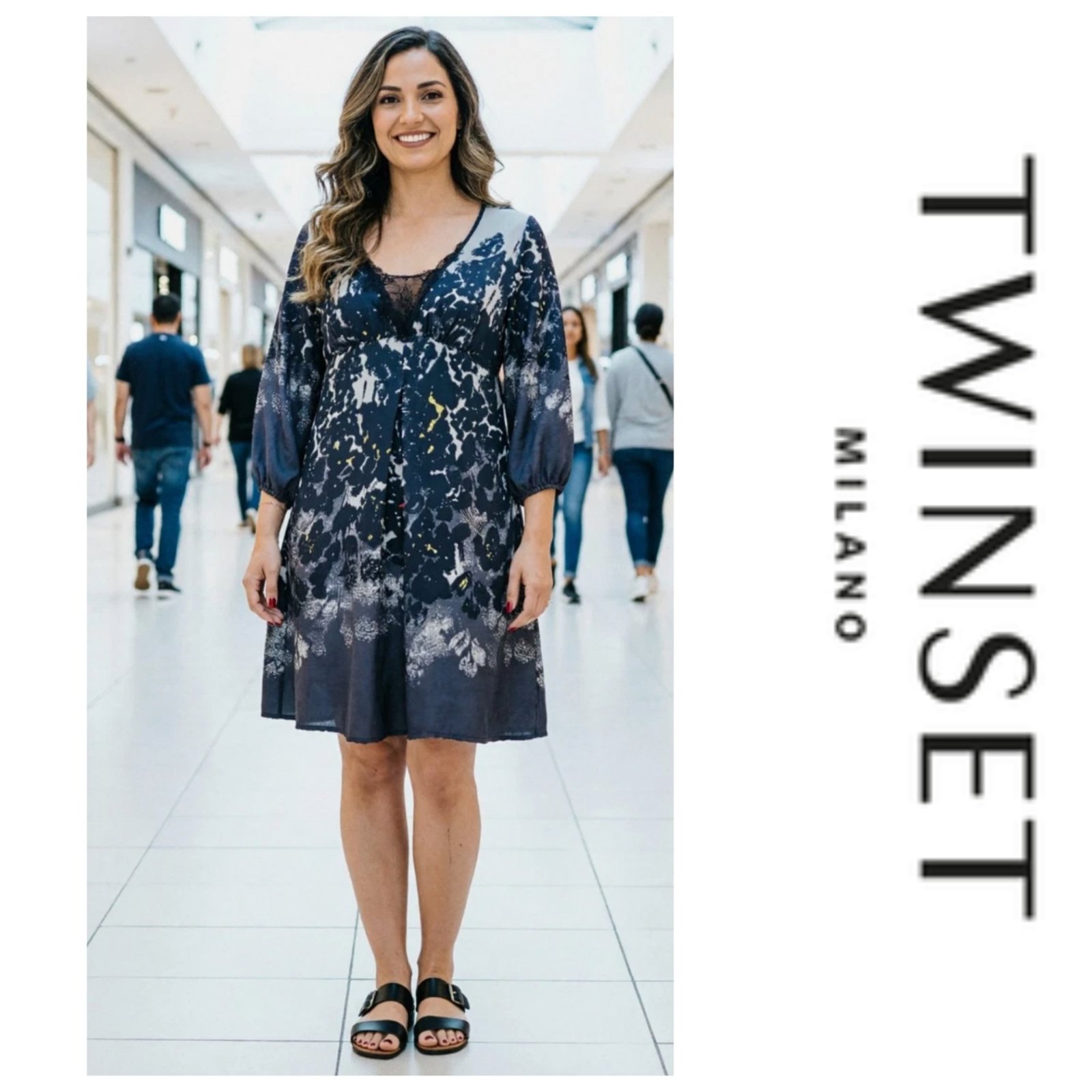 Une magnifique robe AUTHENTIQUE de la marque TWIN-SET "PROMO 