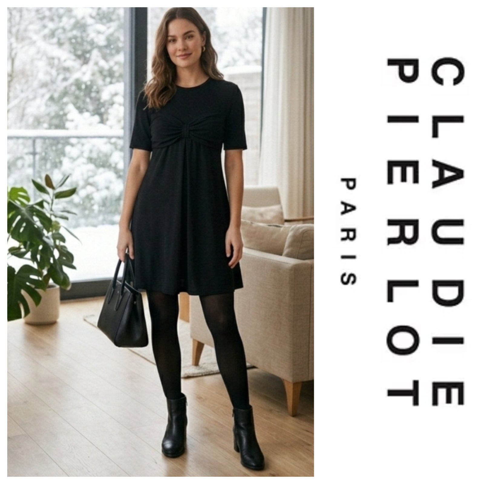 Une robe stylée AUTHENTIQUE de la marque CLAUDIE PIERLOT 