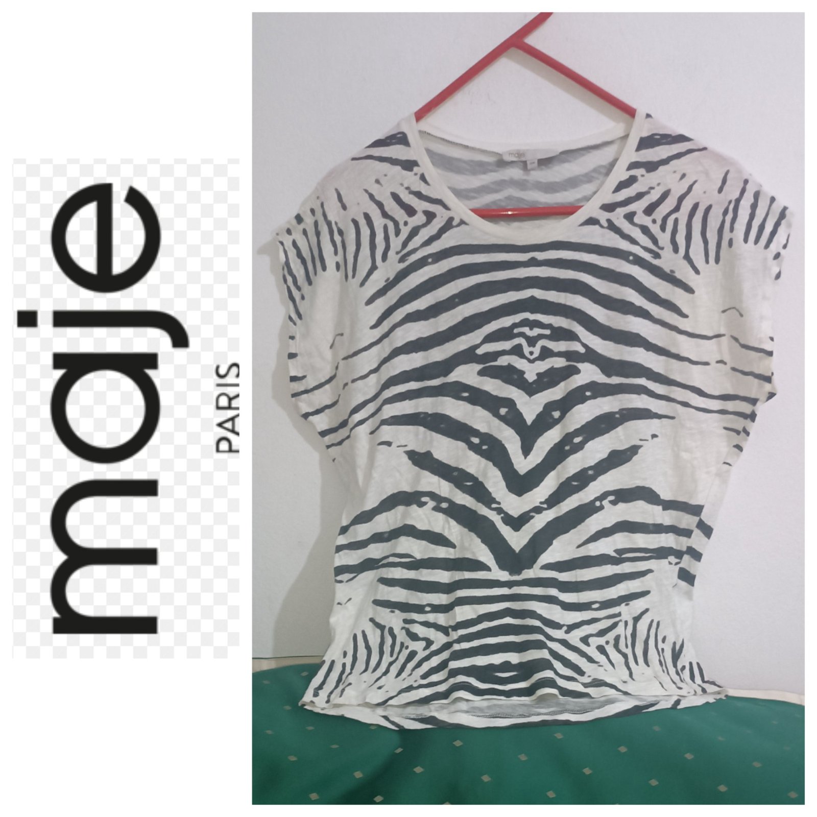 Un t-shirt AUTHENTIQUE de la marque MAJE "PROMO Du jour 