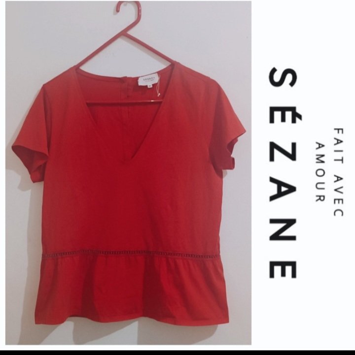 Un haut très chic 💯 cotton AUTHENTIQUE de la marque SÉZANE  "PROMO 
