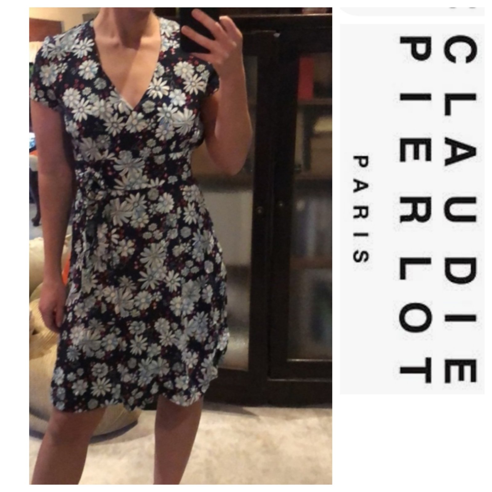 Une sublime robe AUTHENTIQUE de la marque CLAUDIE PIERLOT "promo"