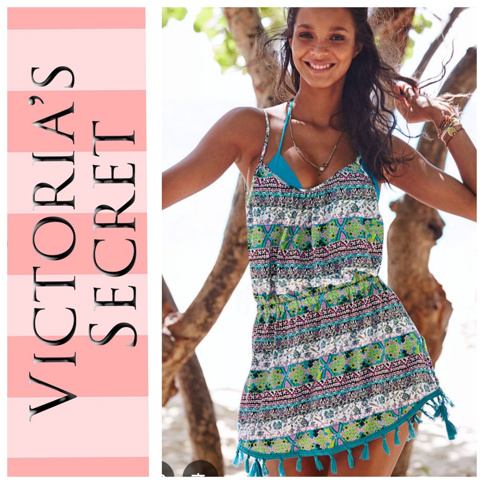 Un cache maillot AUTHENTIQUE de la marque VICTORIA'S SECRET "PROMO DE WEEK-END 