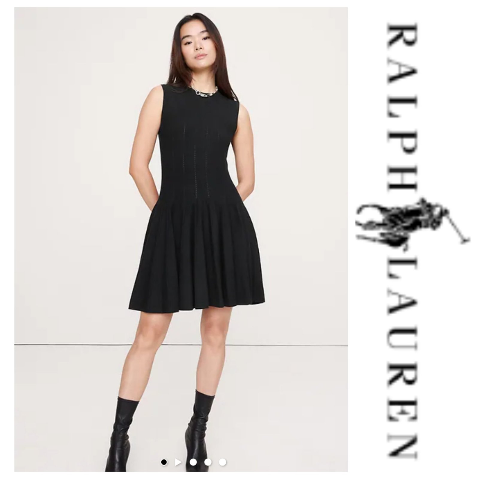 Une jolie robe en maille AUTHENTIQUE de la marque RALPH LAUREN "PROMO 