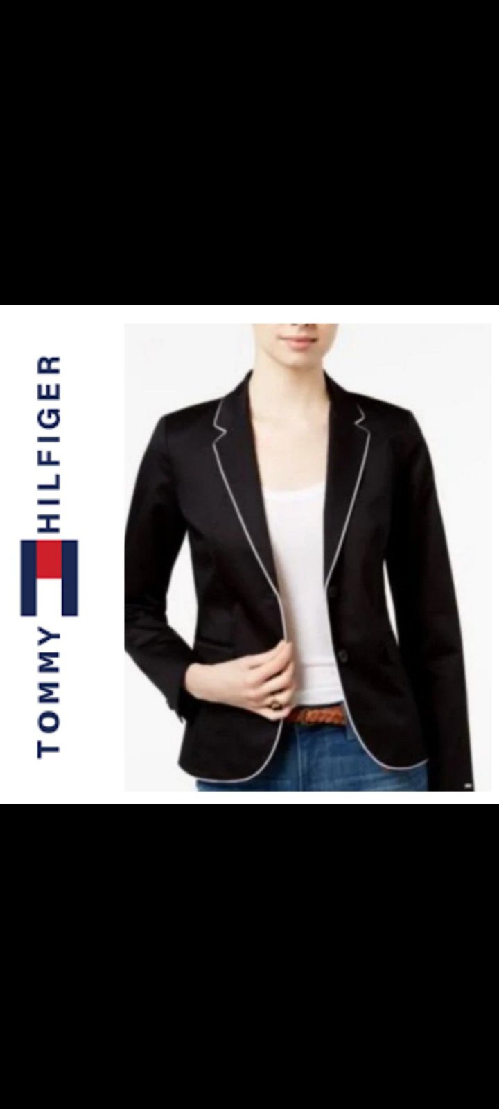 Une veste AUTHENTIQUE de la marque TOMMY HILFIGER 