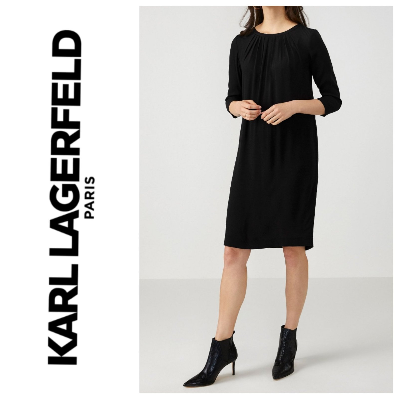Une robe hyper classe AUTHENTIQUE de la marque KARL LAGERFELD 