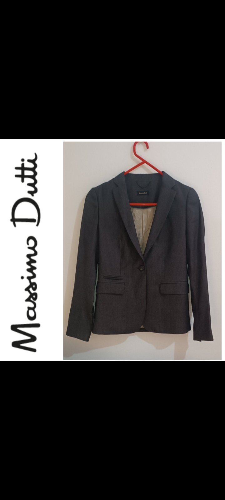Une veste AUTHENTIQUE de la marque MASSIMO DUTTI 