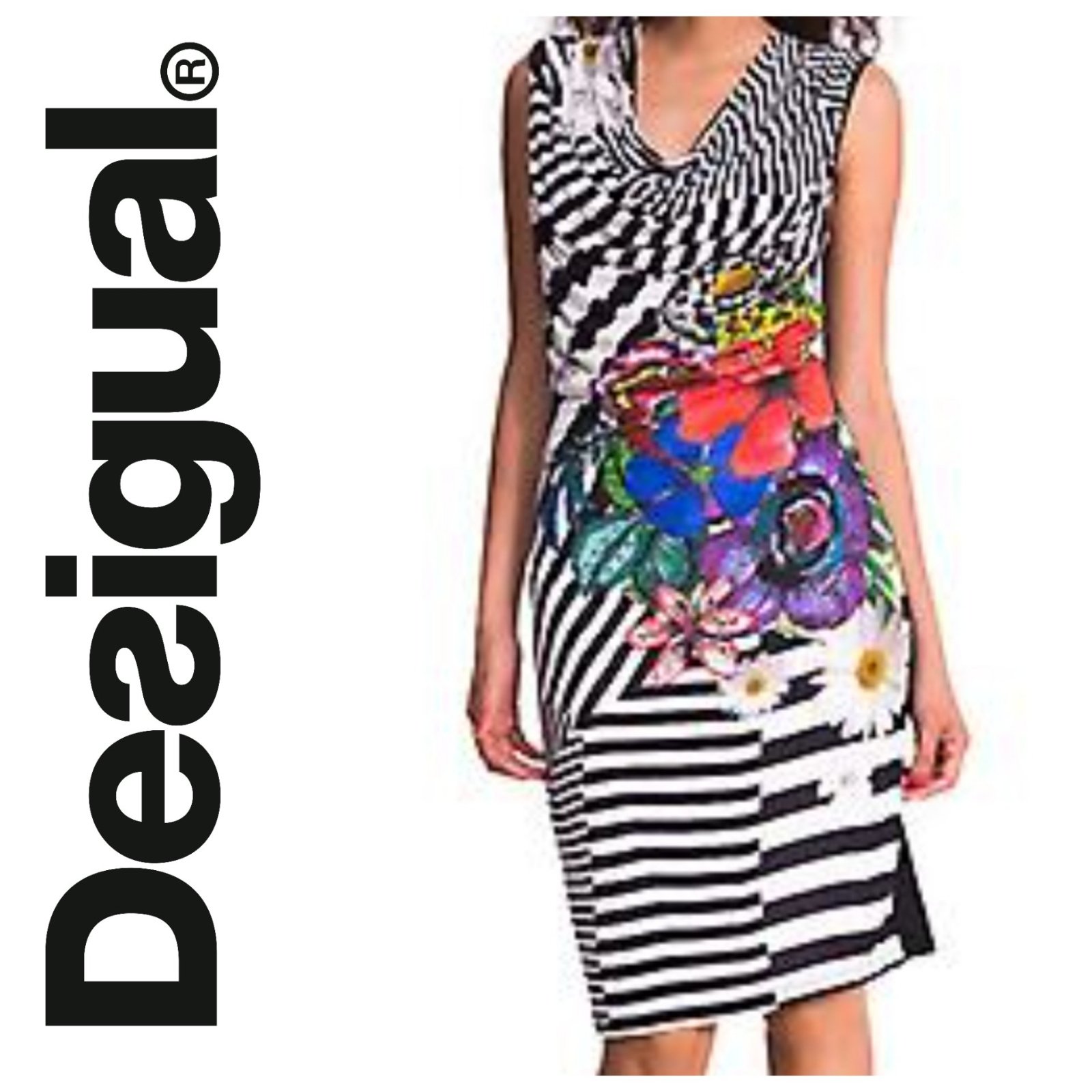 Une robe de la marque DESIGUAL 