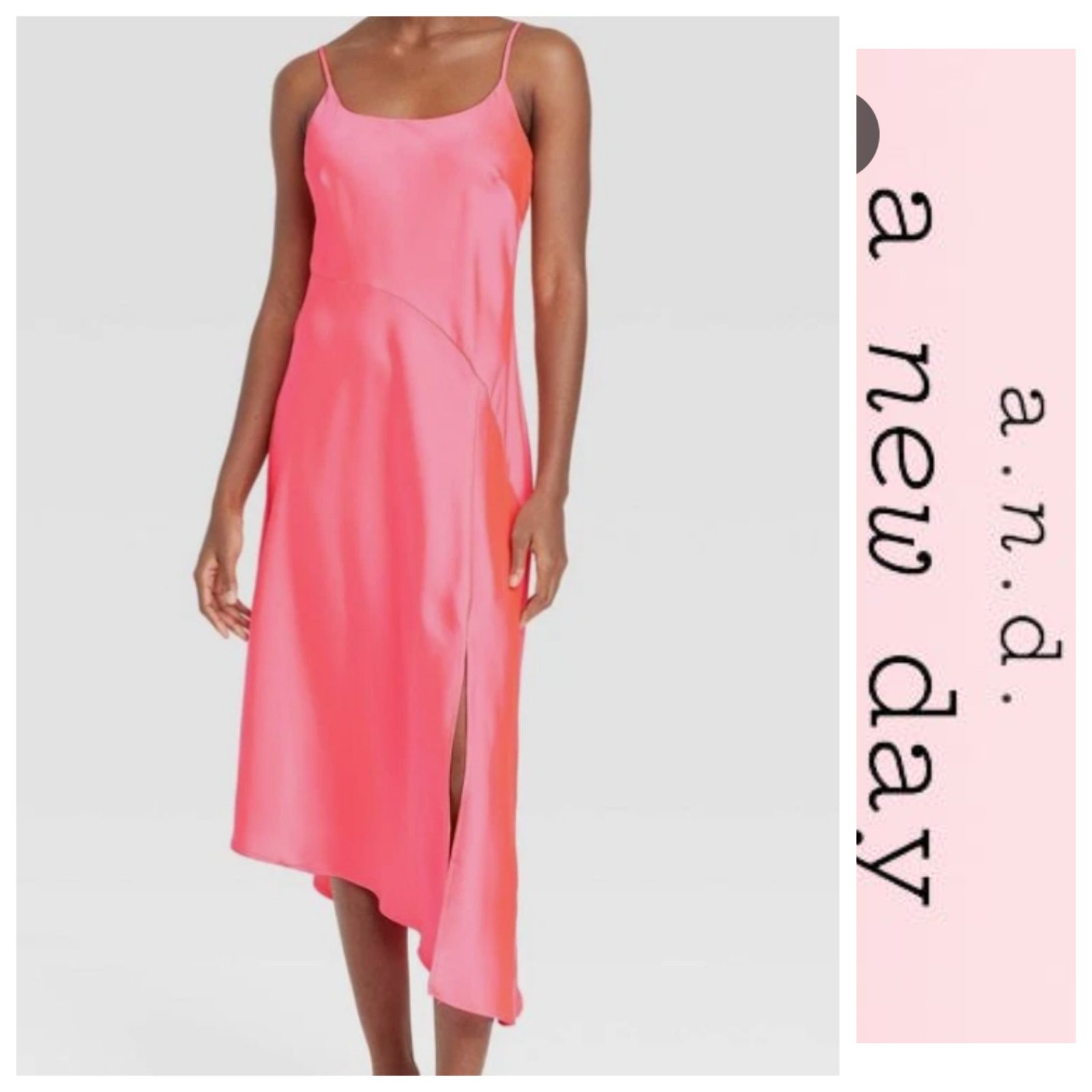 Une robe à bretelles de la marque A.NEW .DAY "PROMO 