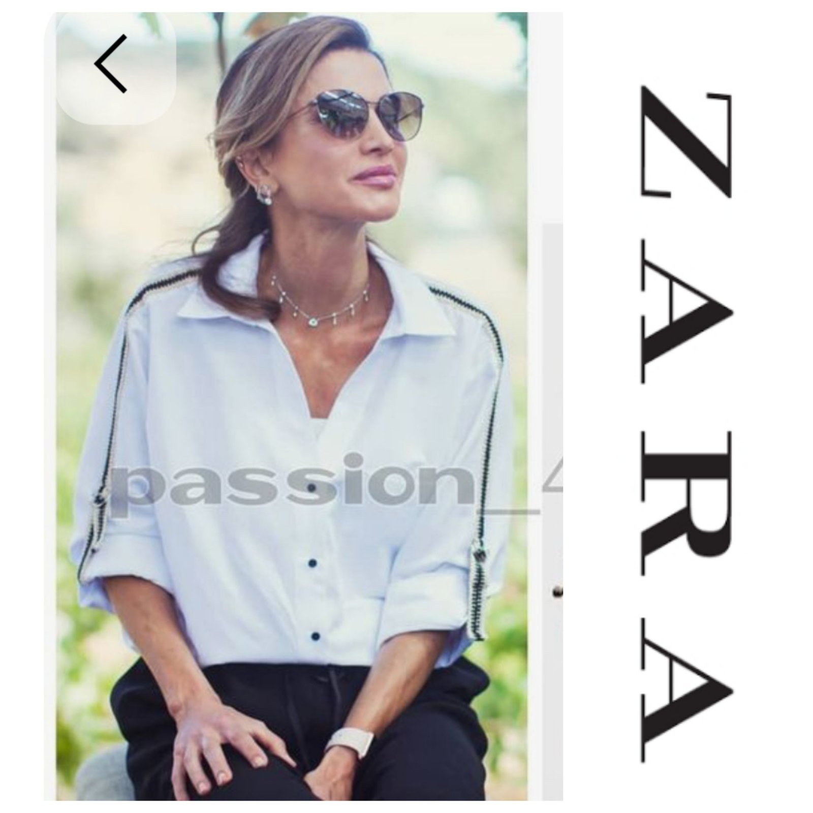 Une chemise très chic de la marque ZARA 