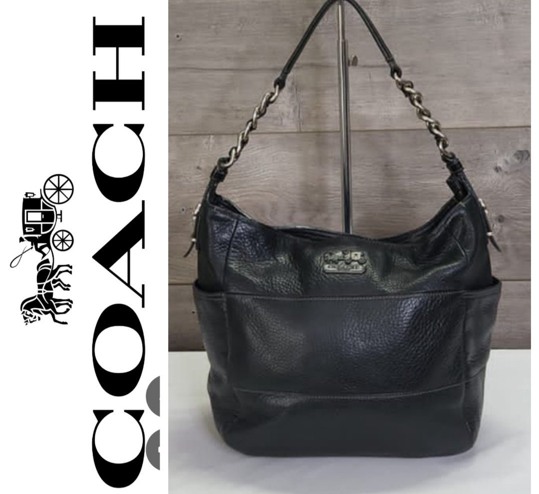 Un sac AUTHENTIQUE avec son numéro de série en véritable cuir de la marque COACH