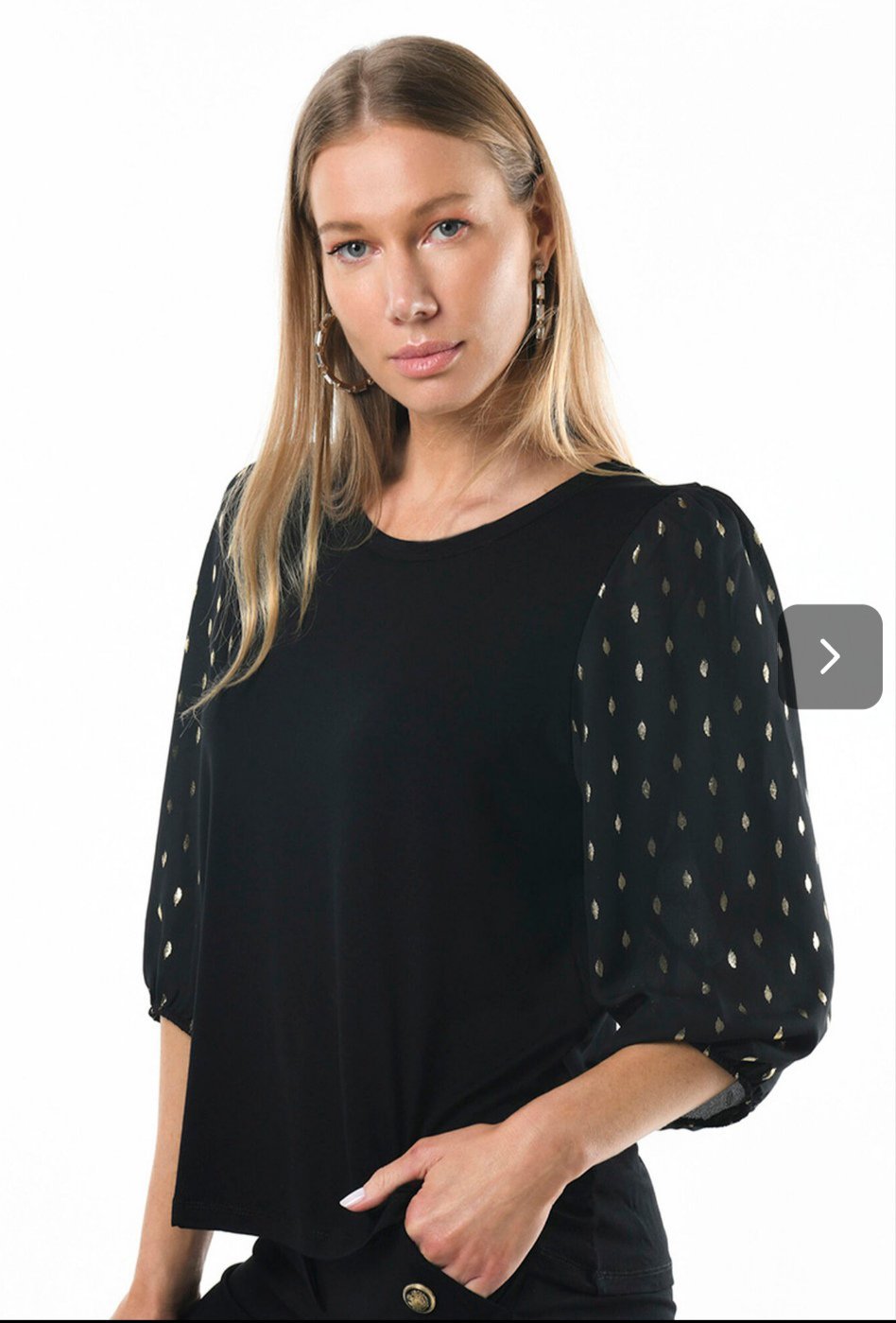 Un haut très chic de la marque KIM&CAMI "promo"