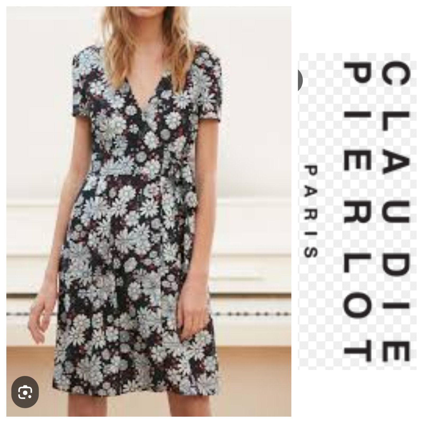 Une jolie robe AUTHENTIQUE de la marque CLAUDIE PIERLOT 