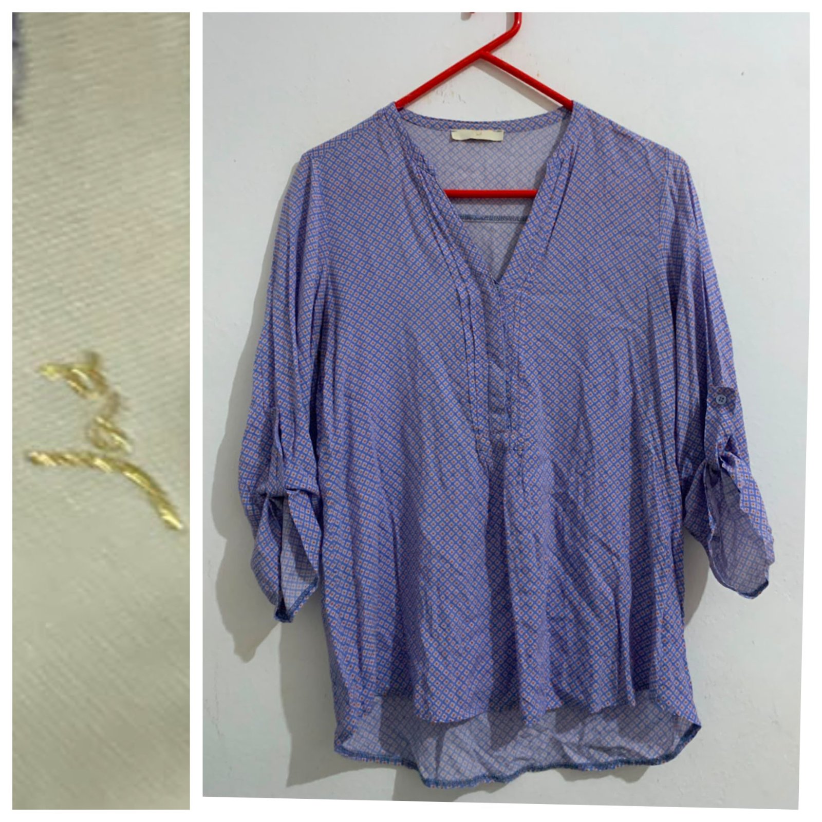 Une chemise fluide hyper classe de la marque JAD