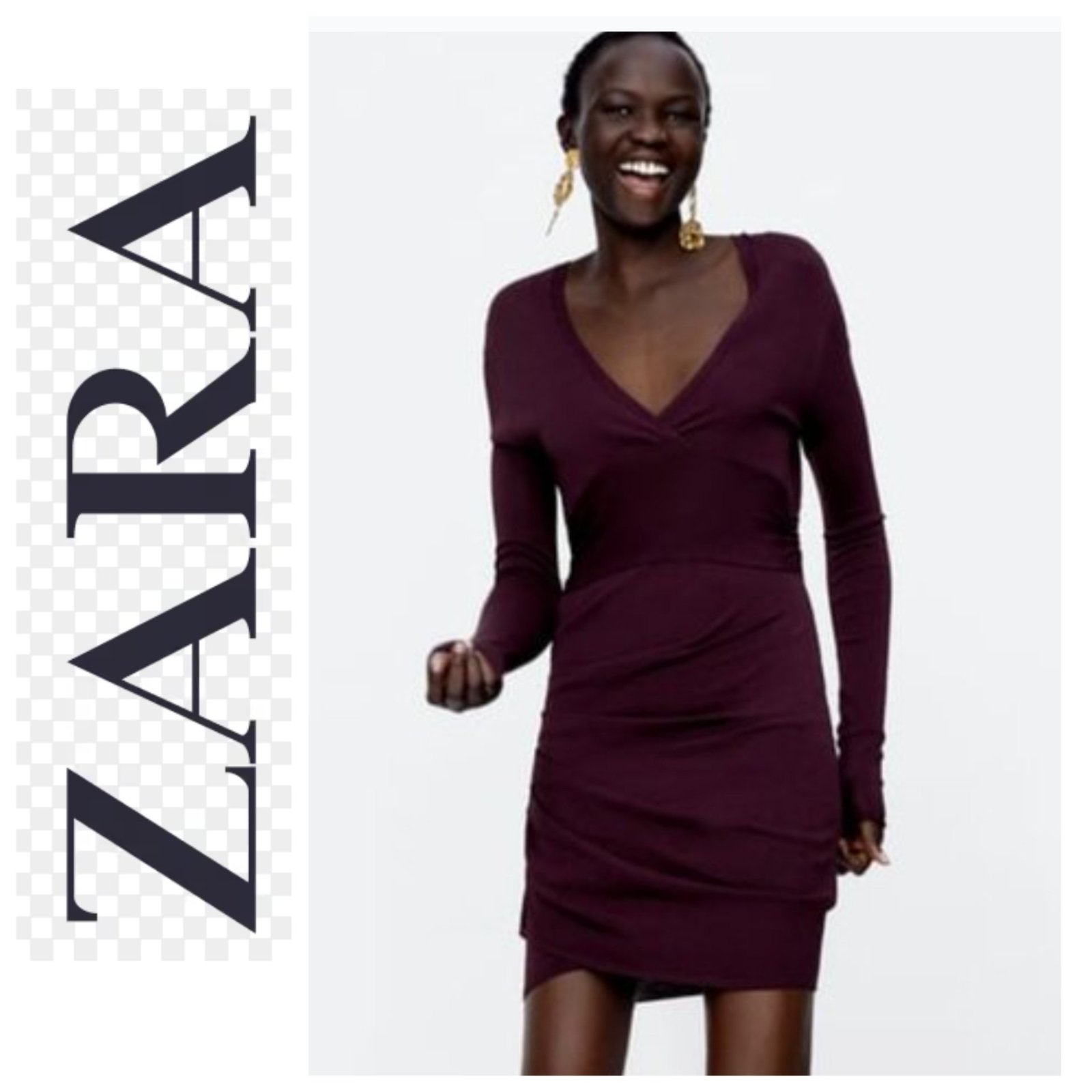 Une robe moulante édition limitée de la marque ZARA " PROMO 