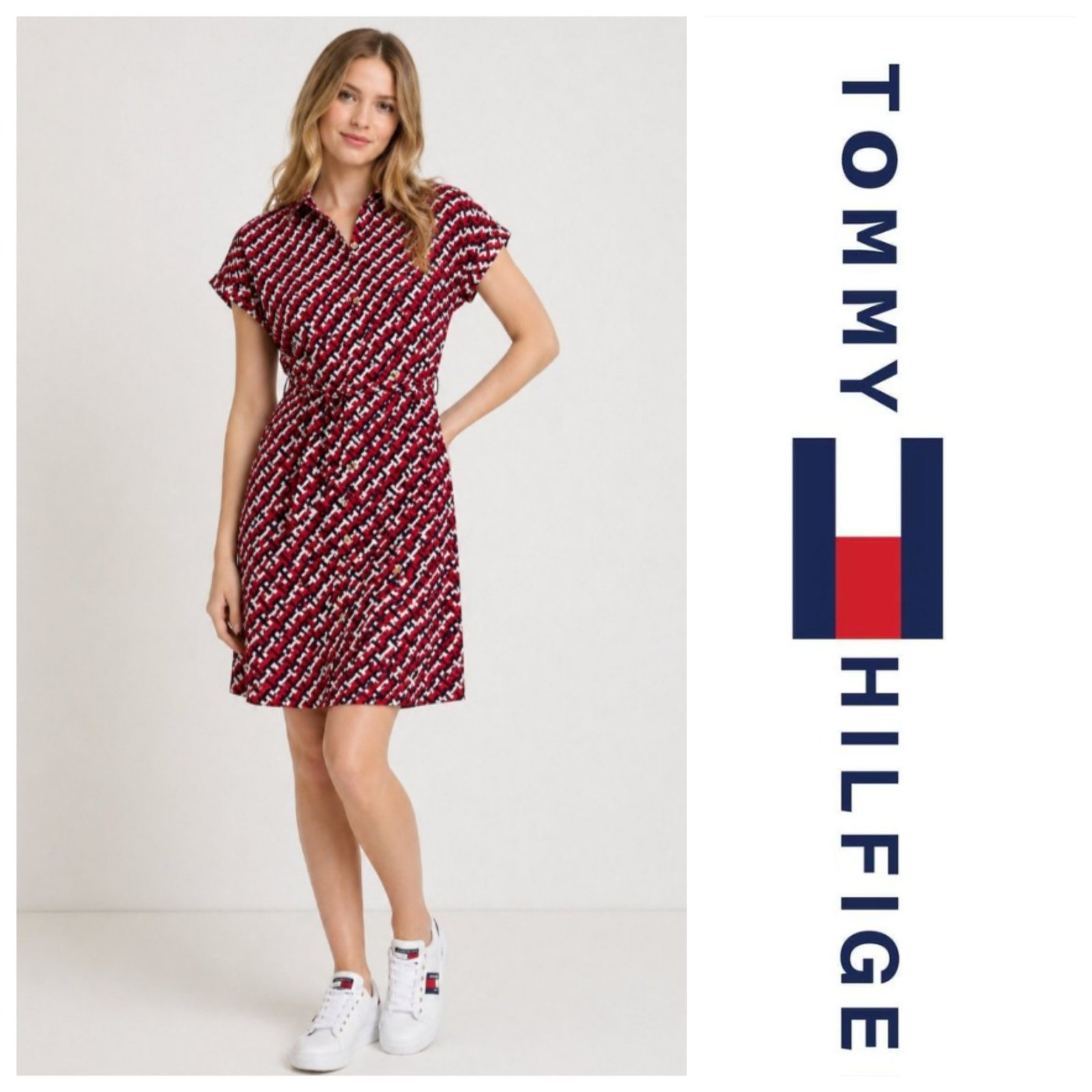 Une jolie robe de la marque TOMMY HILFIGER "promo 