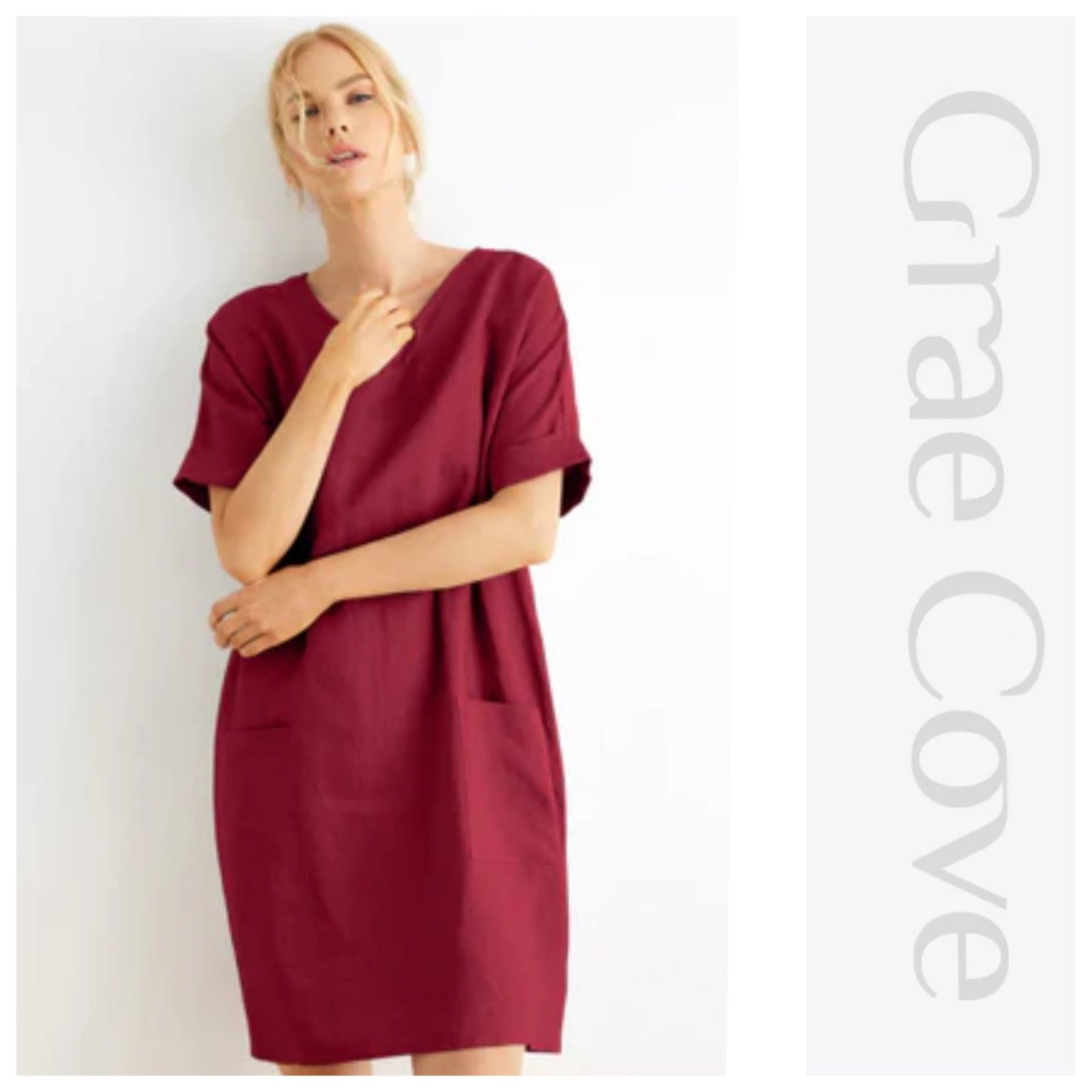 Une magnifique robe kamraya ( 💯 en lin) de la marque GRAE COVE