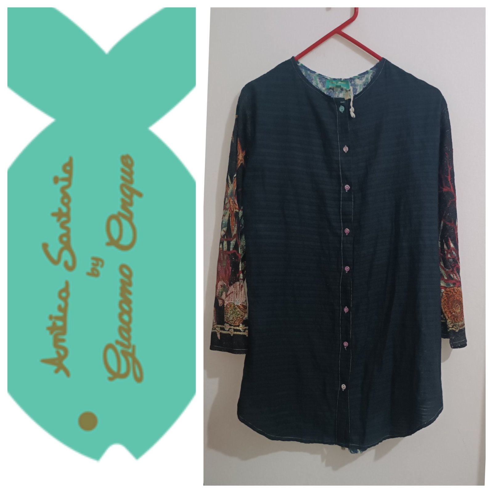Une robe chemise de la marque SARTORIA