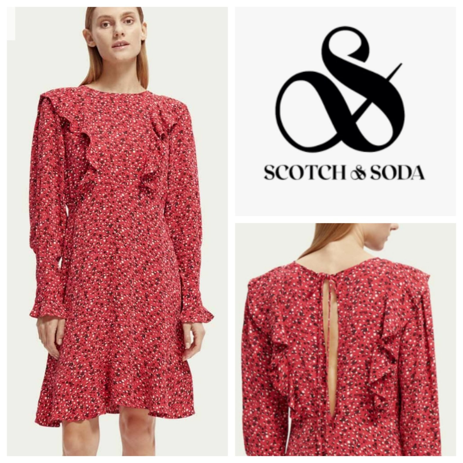 Une robe hyper classe de la marque SCOTCH&SODA