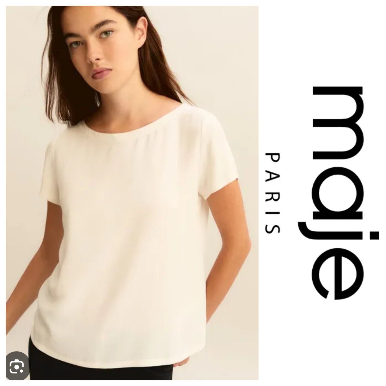 Une chemise AUTHENTIQUE de la marque MAJE "PROMO 