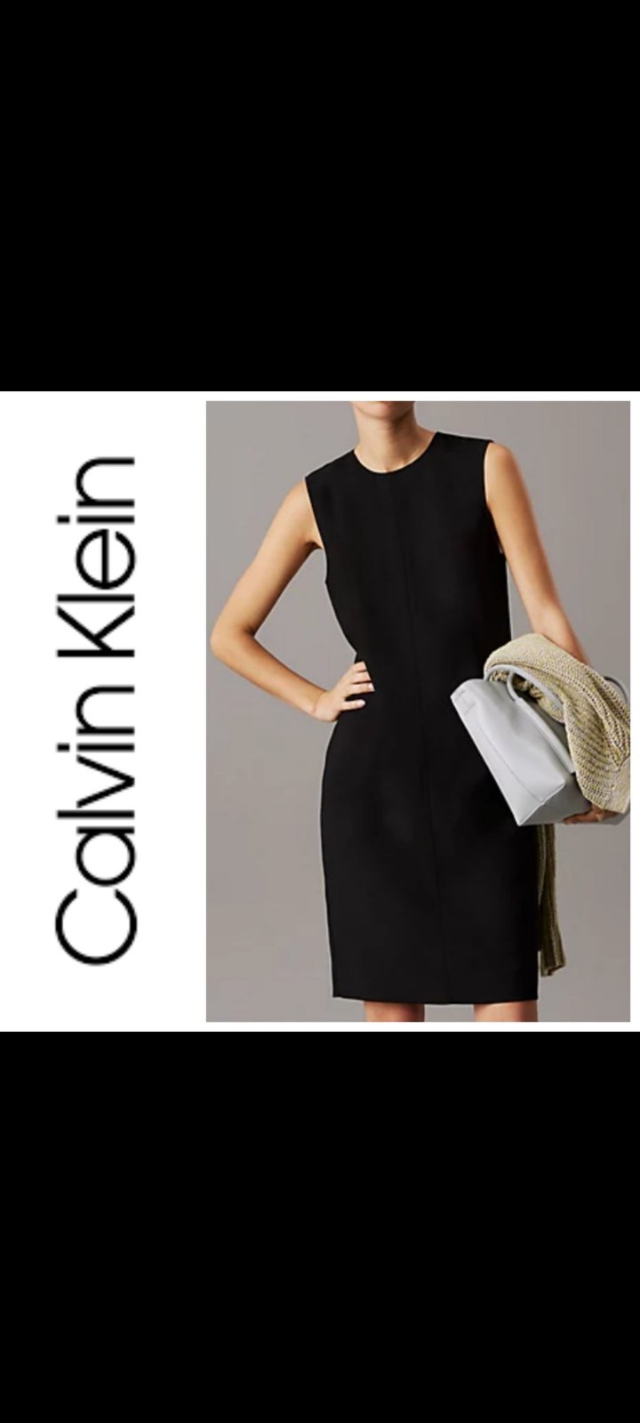 Une robe AUTHENTIQUE de la marque CALVIN KLEIN "PROMO 