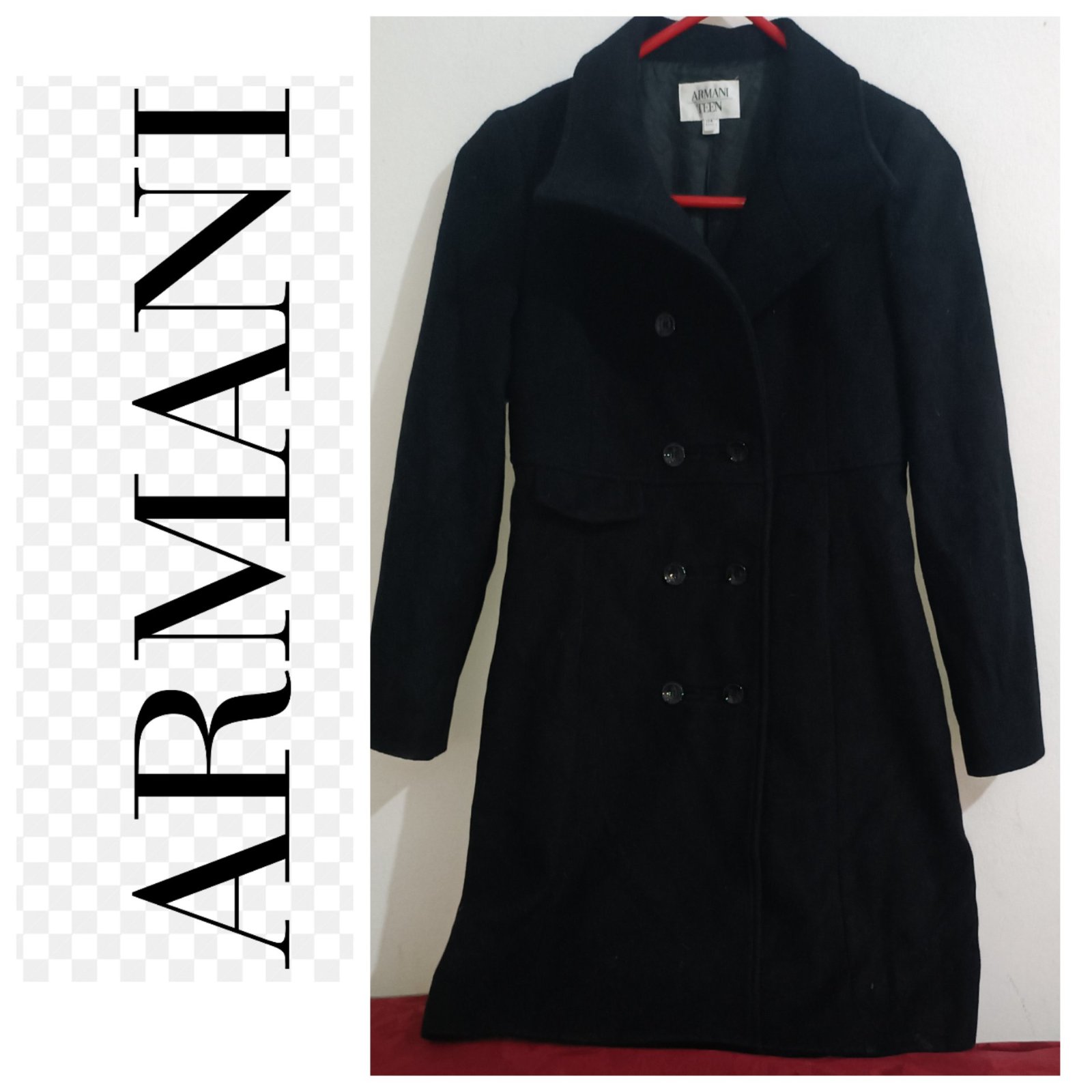 Un manteau fillette AUTHENTIQUE de la marque ARMANI "PROMO