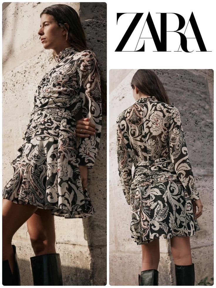 Une magnifique robe stylée de la marque ZARA "PROMO 