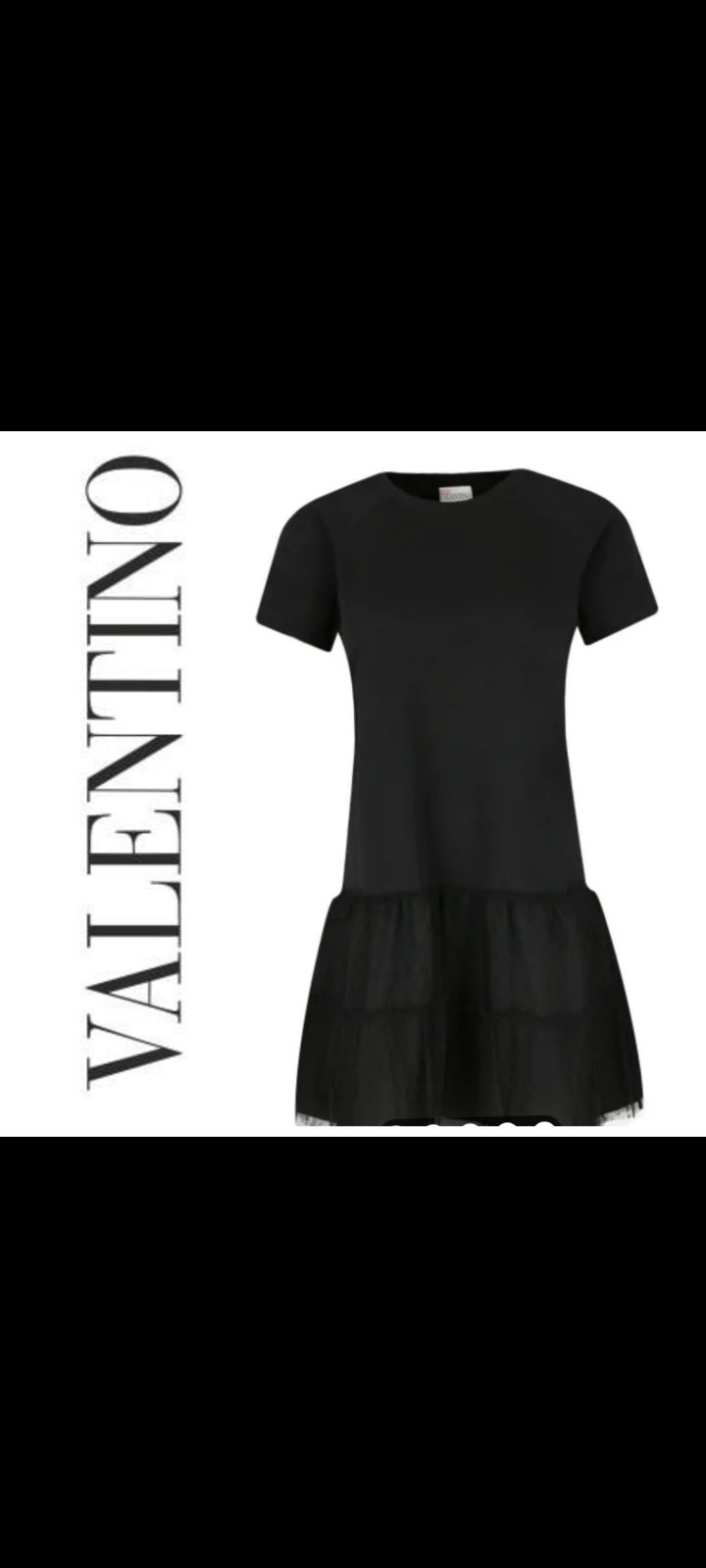 Une robe AUTHENTIQUE avec son numéro de série de la marque RED VALENTINO 